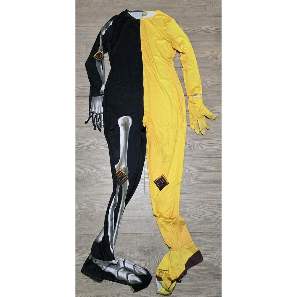 Fortnite Peely Bone Costume Spirit Halloween Adult Size Medium Rare Cosplay‎